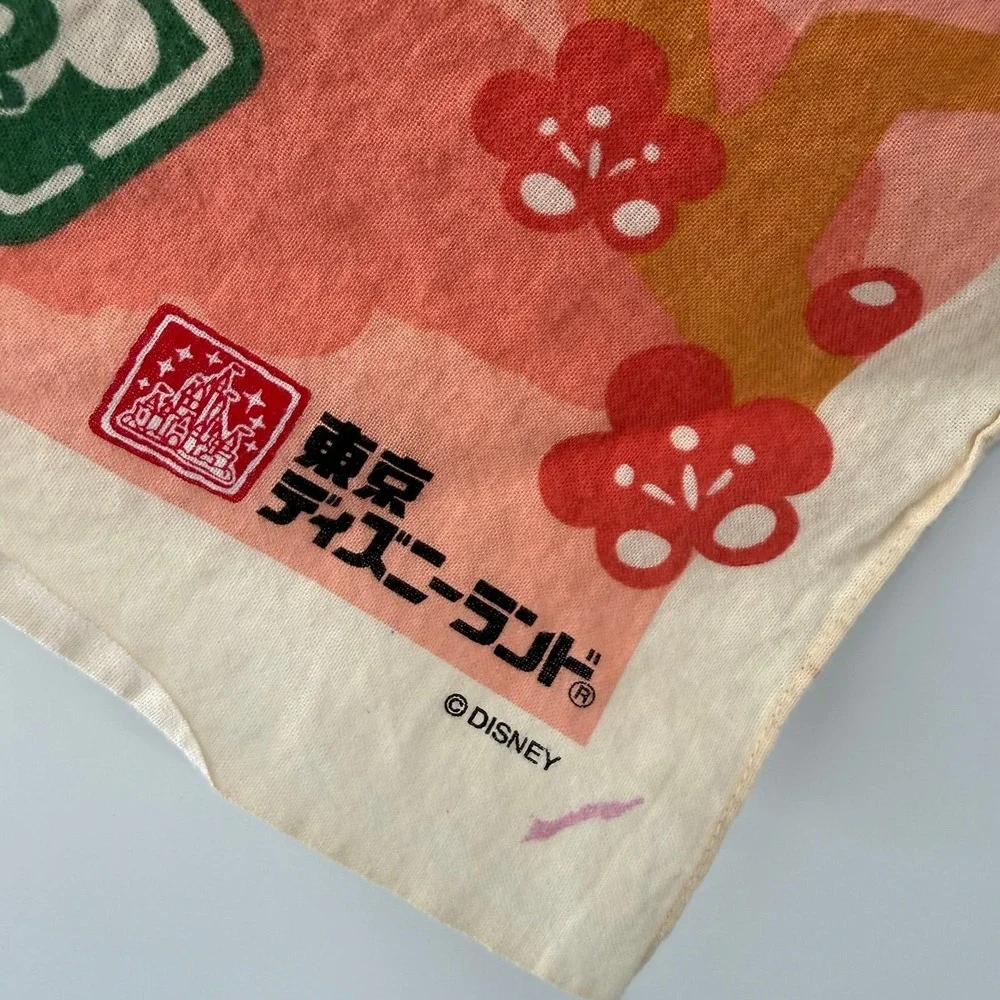 Rare Mickey Mouse Disney Tokyo tenugui